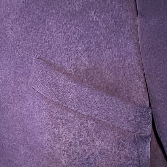 Dana Buchanan Petites Silk Suit Purple - Picture 6 of 11